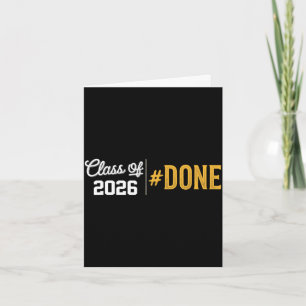 Cartão Feito formando da turma de 2026 engraçado formatur