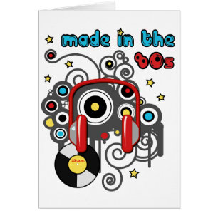 Cartão Feito no anos 80