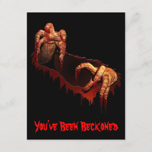 Cartão feito sob encomenda do zombi do Dia das