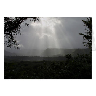 Cartão Feixes de luz