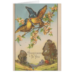 Cartão Felicidade a você