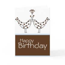 Felicidade dupla - Feliz aniversário