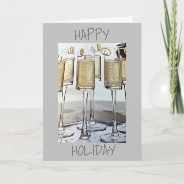 CARTÃO ****FELICIDADES DE NOSSA CASA PARA SUA**** (Frente)