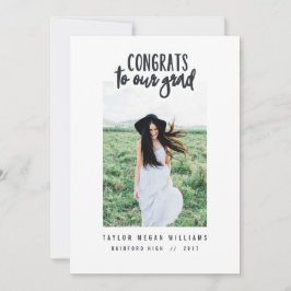 Cartão felicita nosso formando (imagem cortada)