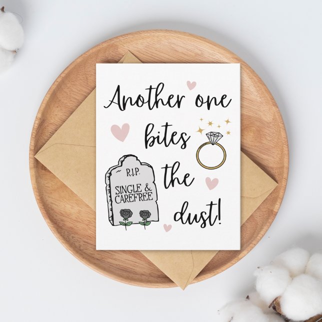 Cartão Felicitações pelo Humor Escuro Engraçado no Seu No (Criador carregado)