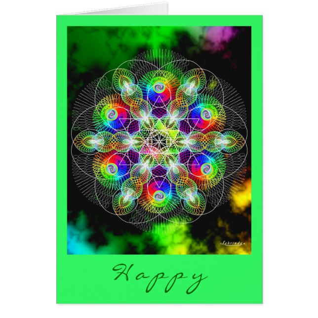 Cartão Feliz (Frente)