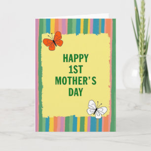 Cartão Feliz 1º Dia das Mães
