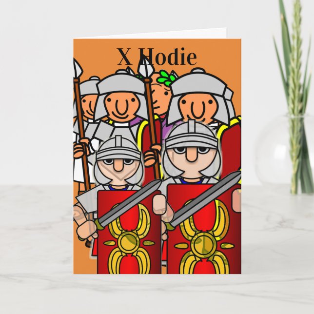 Cartão Feliz 10º aniversário de César e Sua Legião (Frente)