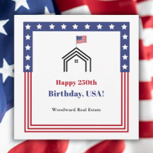 Feliz 250º Aniversário Imóveis Patrióticos EUA