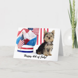 Cartão Feliz 4o julho!