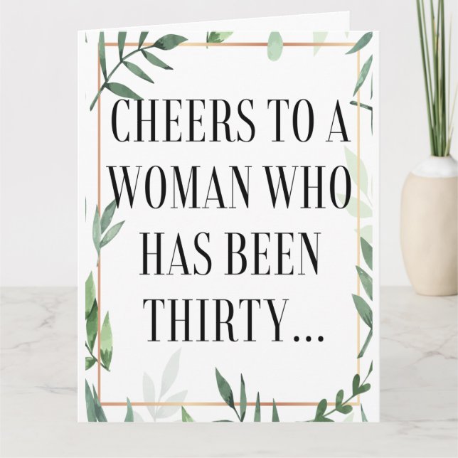 Cartão Feliz 50º Aniversário Engraçado - Que mentiu sobre (Frente)