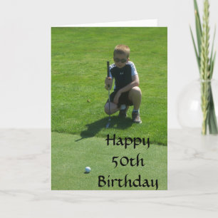 CARTÃO FELIZ 50º ANIVERSÁRIO ESPERO QUE SEJA "PAR-FEITO"