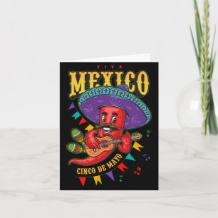 Cartão Feliz 5 De Maio Cinco De Maio Viva México Festa