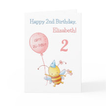 Feliz Abelha Voadora Fofa Feliz de Aniversário com