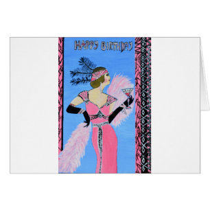 Cartão Feliz aniversário