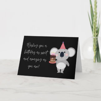 Cartão Feliz aniversário