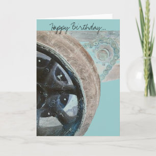 Cartão Feliz aniversário...