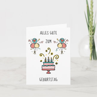 Cartão Feliz Aniversário