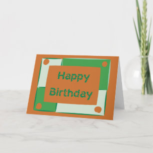 Cartão Feliz aniversário