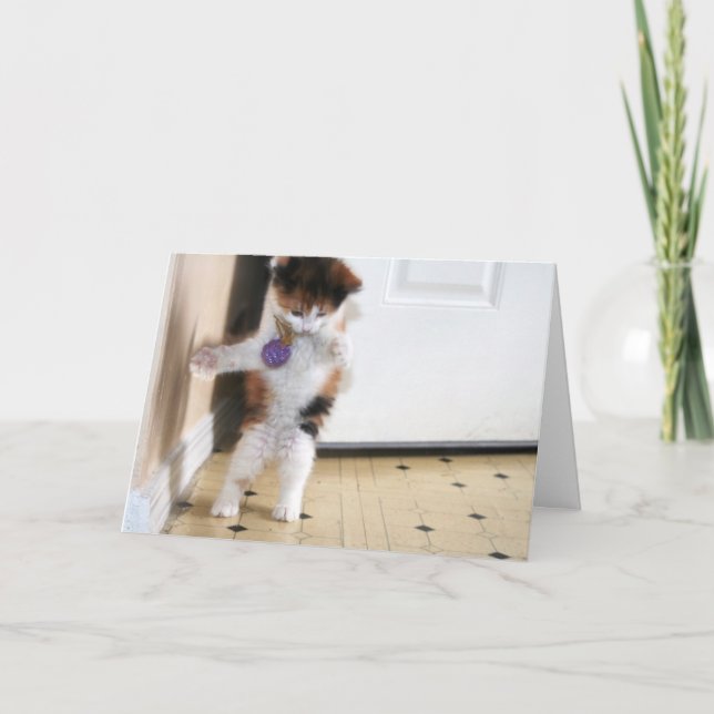 Cartão Feliz aniversário! (Frente)