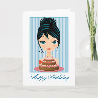 Cartão Feliz aniversário