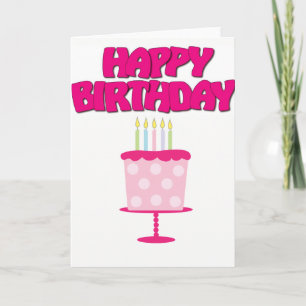 Cartão Feliz aniversário