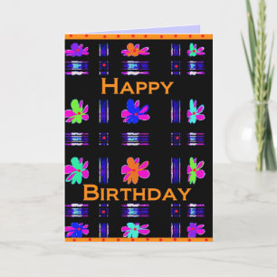 Cartão Feliz aniversário!