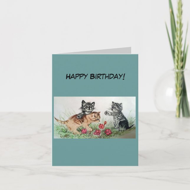 Cartão Feliz aniversário (Frente)