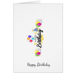 CARTÃO FELIZ ANIVERSÁRIO