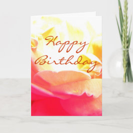 Cartão Feliz aniversário