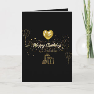 Cartão Feliz aniversário