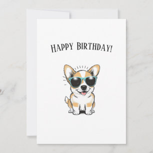 Cartão Feliz aniversário