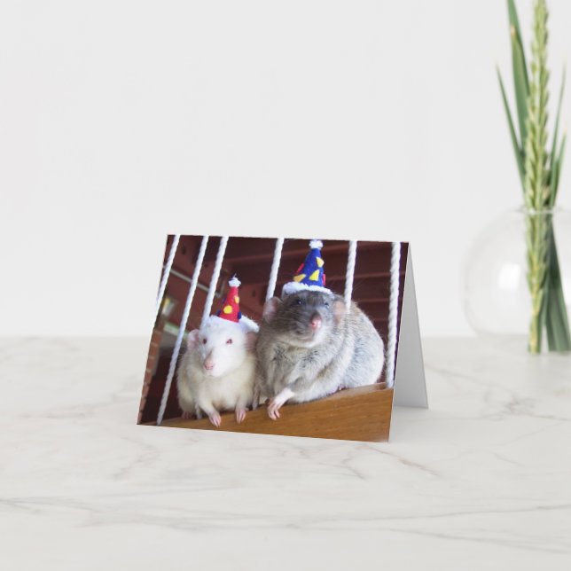 Cartão Feliz aniversário (Frente)