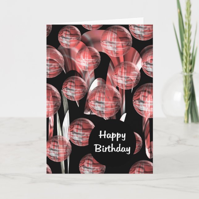 Cartão Feliz aniversário (Frente)