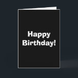 Cartão Feliz aniversário!<br><div class="desc">Um cartão sarcástico para enviar a um amigo fazer diversão da sua idade.</div>