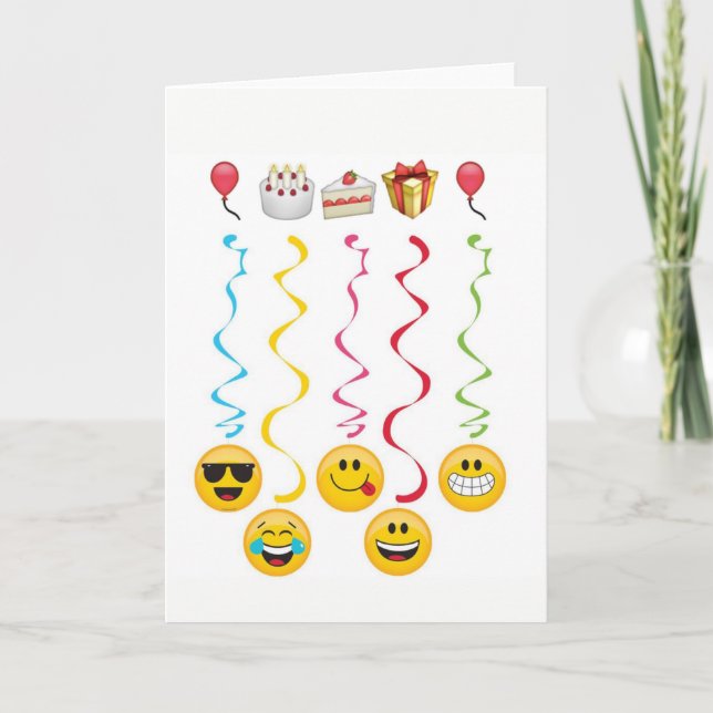Cartão Feliz aniversário (Frente)