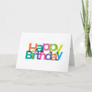 Cartão Feliz Aniversário