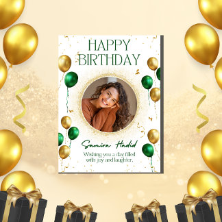 Cartão Feliz aniversário