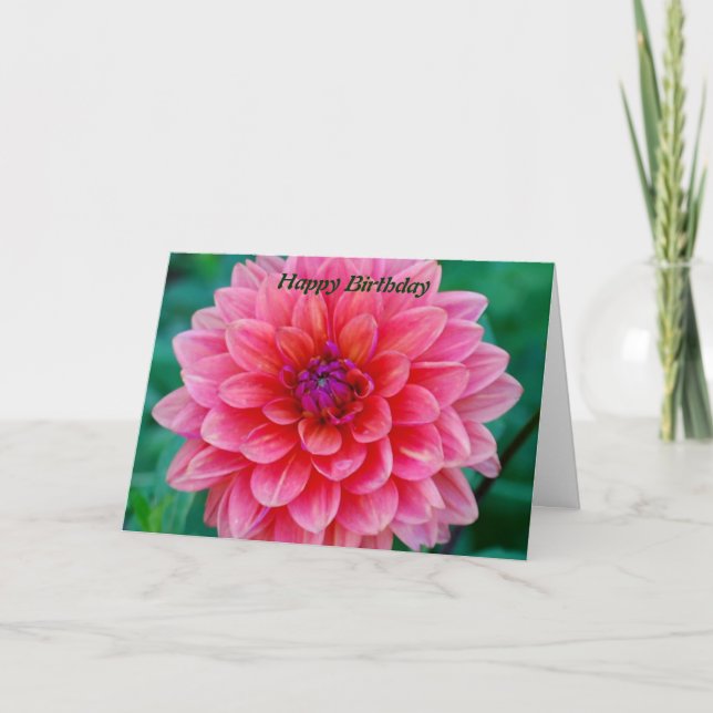 Cartão Feliz aniversário (Frente)