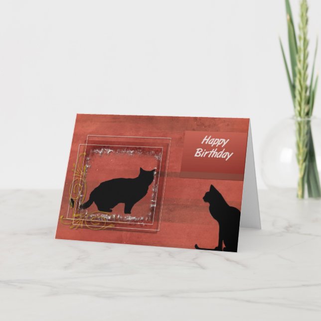 Cartão Feliz aniversário (Frente)