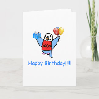 Cartão Feliz aniversario!