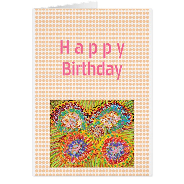 Cartão Feliz aniversario (Frente)