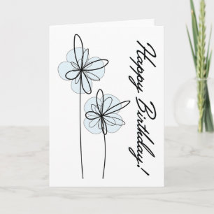 Cartão Feliz aniversário