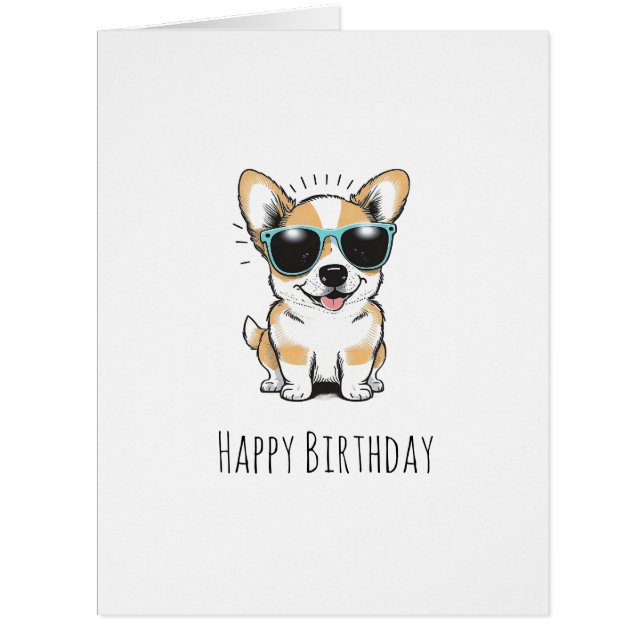 Cartão Feliz Aniversário (Frente)