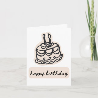 Cartão Feliz Aniversário