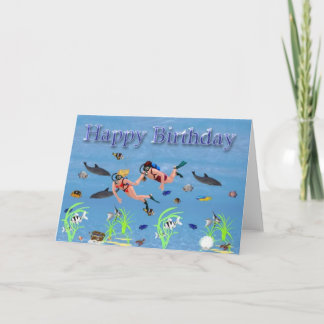 Cartão Feliz aniversário