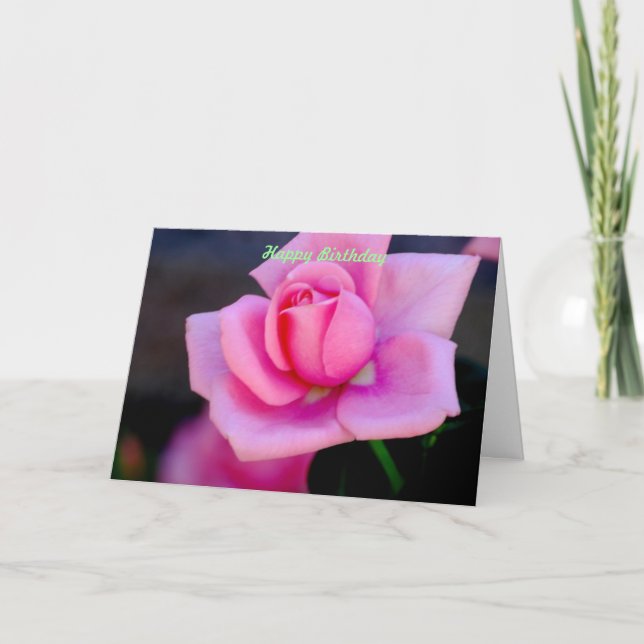 Cartão Feliz aniversário (Frente)