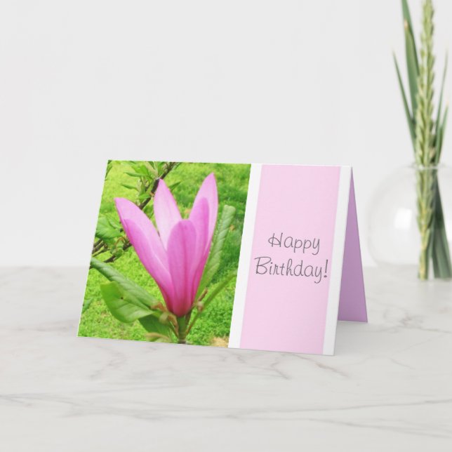 Cartão Feliz aniversário! (Frente)