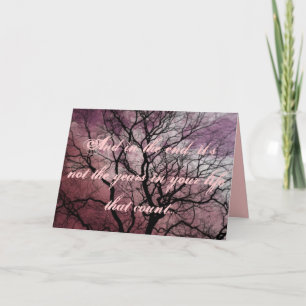 Cartão Feliz aniversário