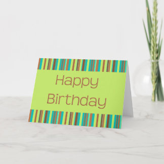 Cartão Feliz aniversário